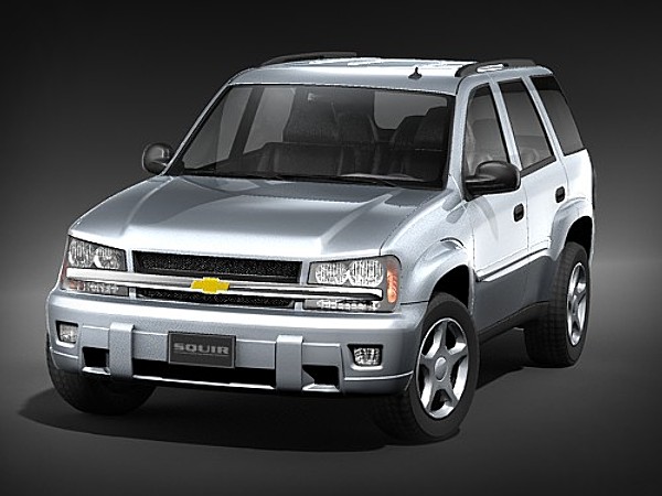 Chevrolet Trailblazer LT SUV-Offroad Car Vehicles 3D Models Chevrolet Trailblazer LT SUV-Offroad Car Vehicles 3D Models